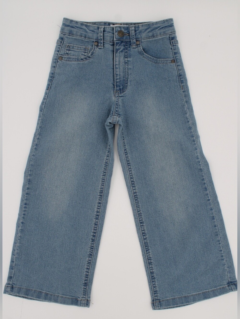 Jessica Simpson Olivia Wide Leg Jeans Girls 5 – Light Blue
